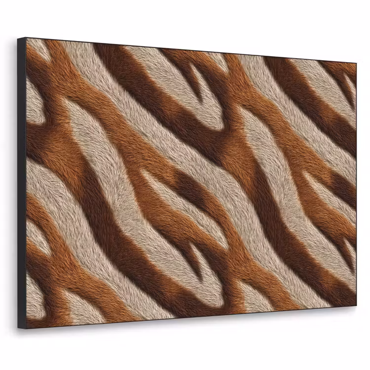 Art Frame - Zebra - Bruin - Patroon — 1