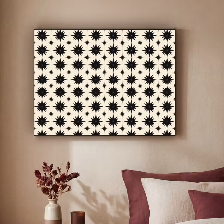 Art Frame - Stervormen - Geometrisch - Zwart — 2