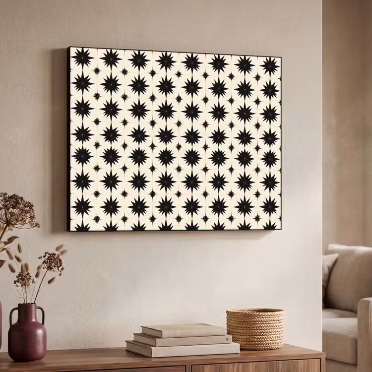 Art Frame - Stervormen - Geometrisch - Zwart — 4