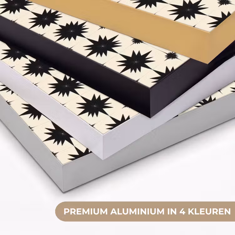 Art Frame - Stervormen - Geometrisch - Zwart — 5