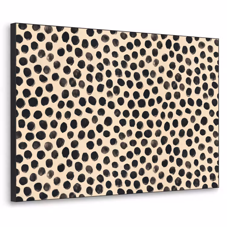 Art Frame - Stippen - Patroon - Zwart — 1