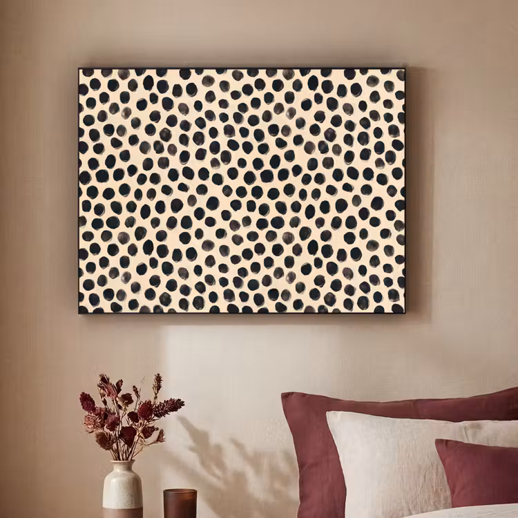 Art Frame - Stippen - Patroon - Zwart — 2