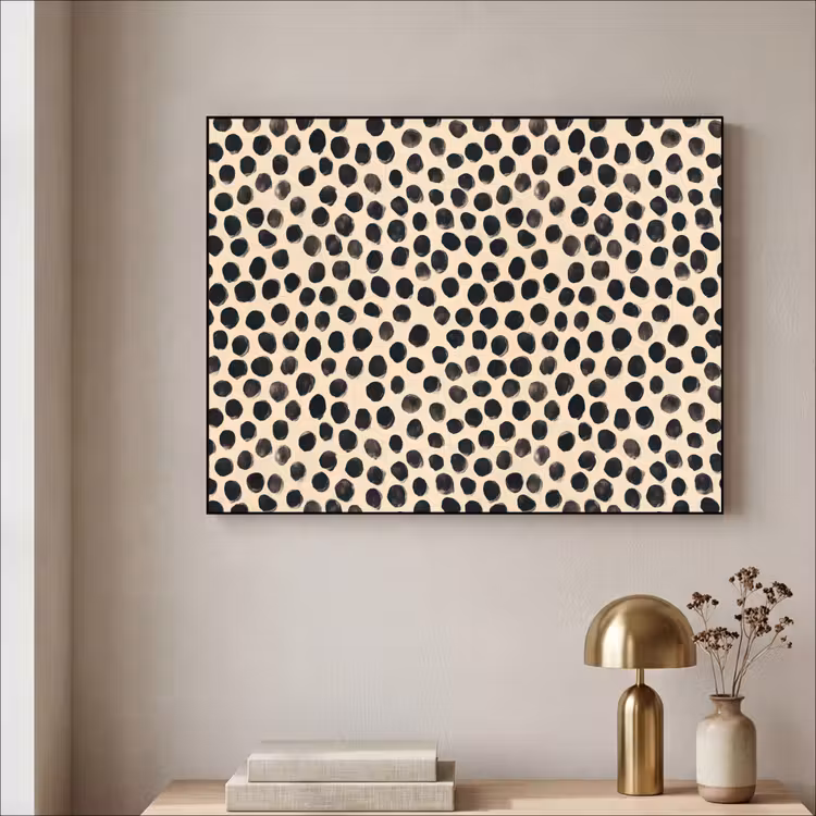 Art Frame - Stippen - Patroon - Zwart — 3