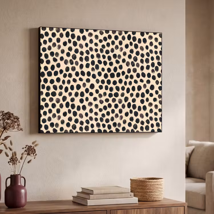 Art Frame - Stippen - Patroon - Zwart — 4