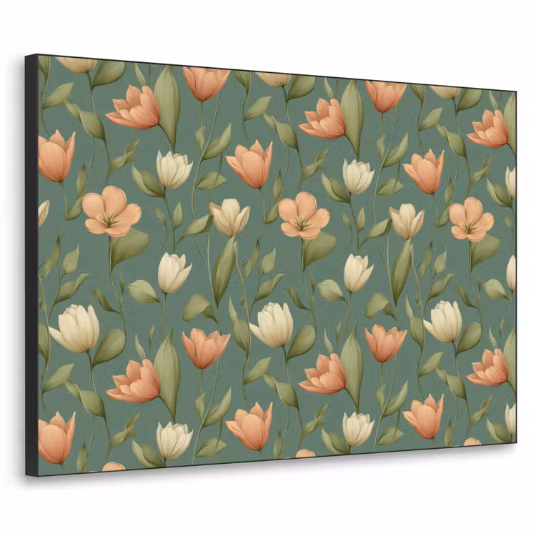 Art Frame - Tulpen - Botanisch - Groen — 1