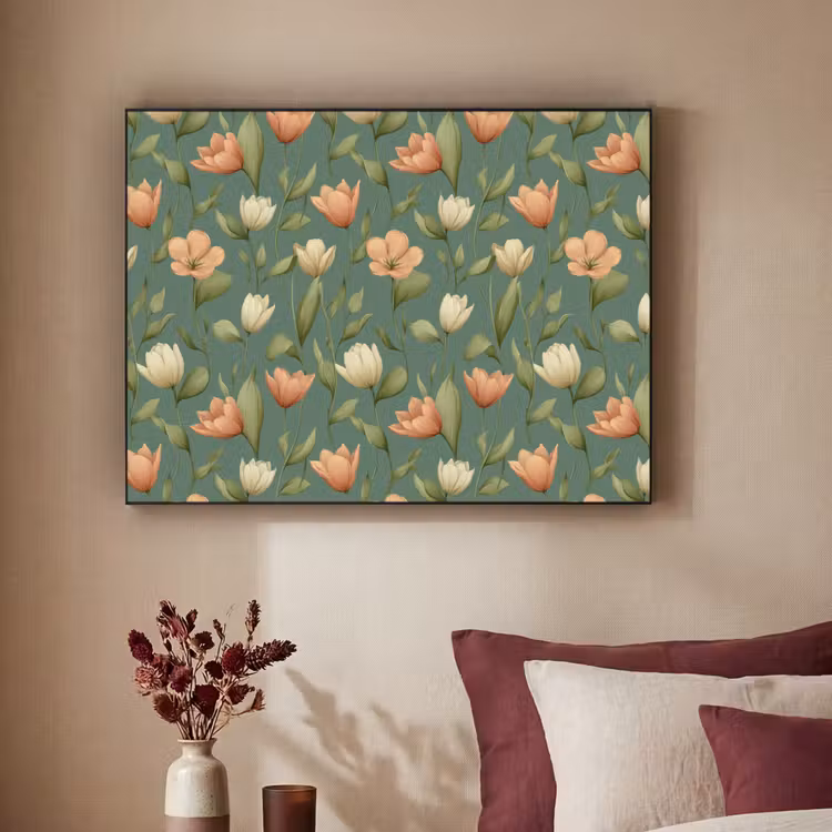 Art Frame - Tulpen - Botanisch - Groen — 2