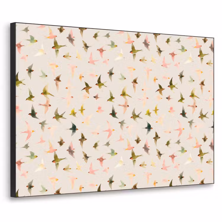 Art Frame - Vogels - Vliegen - Kleurrijk — 1