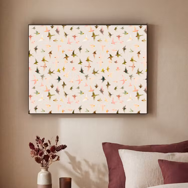 Art Frame - Vogels - Vliegen - Kleurrijk — 2