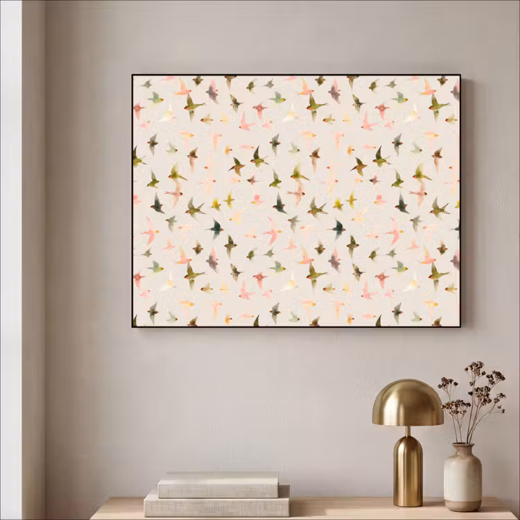 Art Frame - Vogels - Vliegen - Kleurrijk — 3