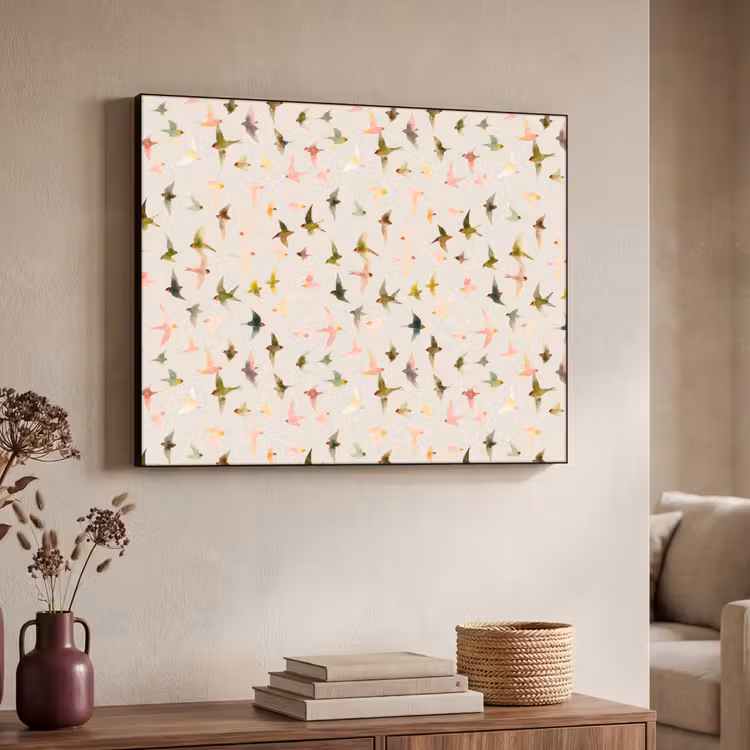 Art Frame - Vogels - Vliegen - Kleurrijk — 4