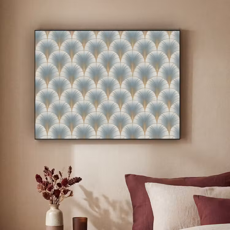 Art Frame - Waaier - Klassiek - Blauw — 2