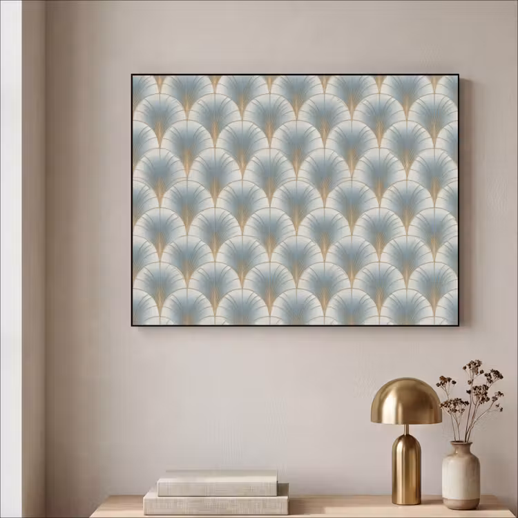 Art Frame - Waaier - Klassiek - Blauw — 3