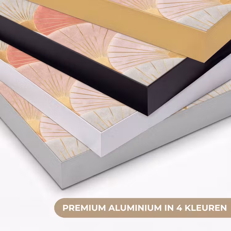 Art Frame - Waaiers - Goud - Roze — 5