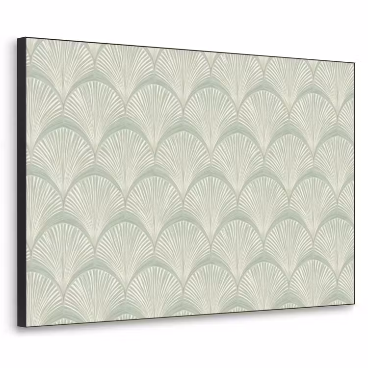 Art Frame - Waaiers - Patroon - Groen — 1