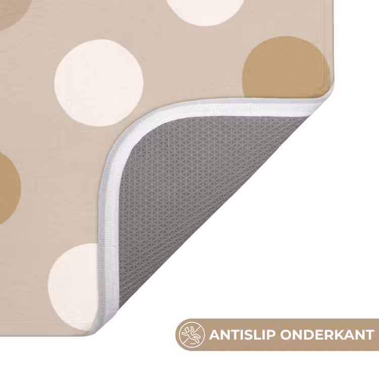 Badmat - Polka - Dots - Beige — 3