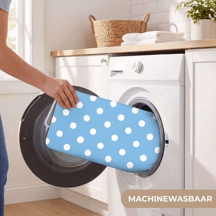 Badmat - Polka - Dots - Blauw — 7