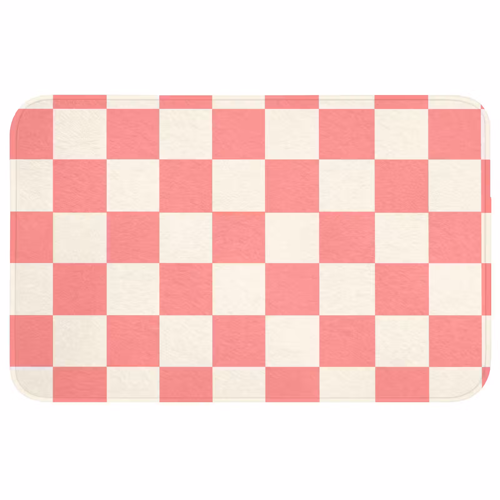Badmat - Traditioneel - Patroon - Roze — 1