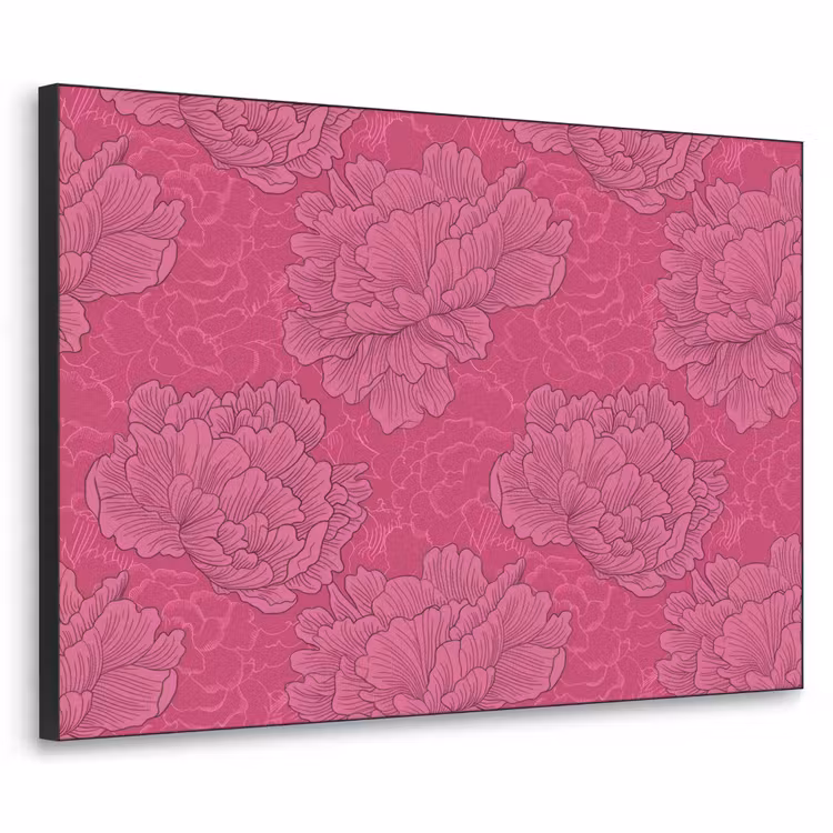 Art Frame - Pioenrozen - Energiek - Roze — 1