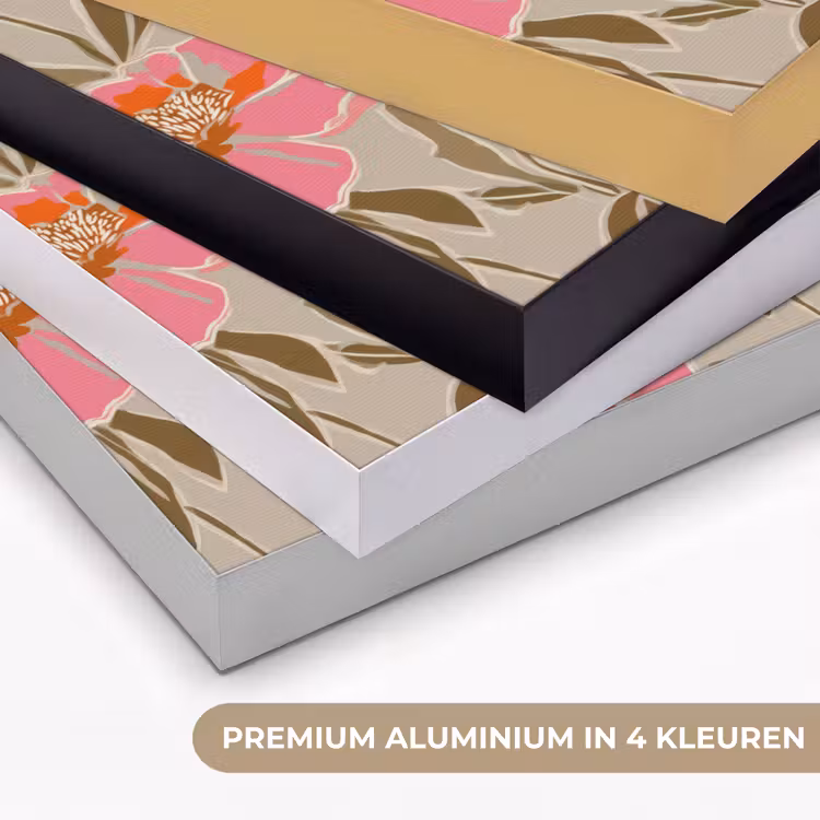 Art Frame - Pioenrozen - Patroon - Roze — 5
