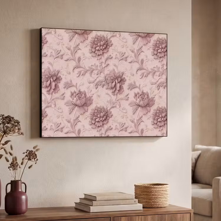 Art Frame - Reliëf - Pioenrozen - Roze — 4