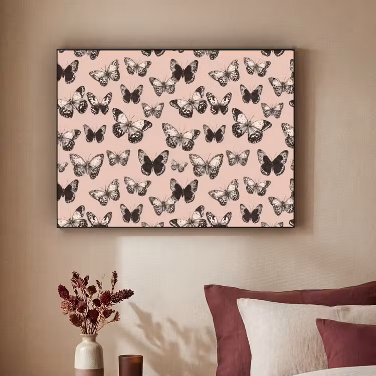 Art Frame - Tijdloos - Vlinders - Perzik — 2