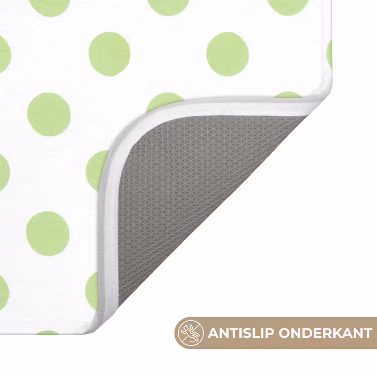 Badmat - Dots - Klassiek - Groen — 3