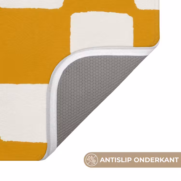 Badmat - Grafisch - Patroon - Oker — 3