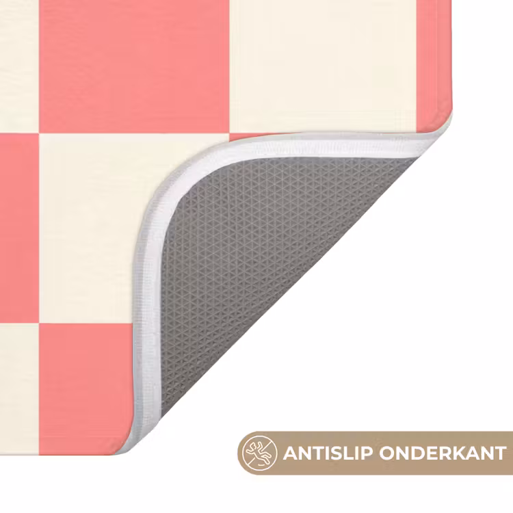 Badmat - Traditioneel - Patroon - Roze — 3