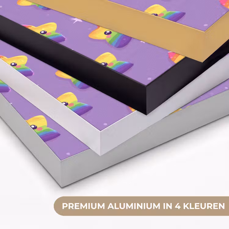 Art Frame - Sterren - Regenboog - Paars — 5