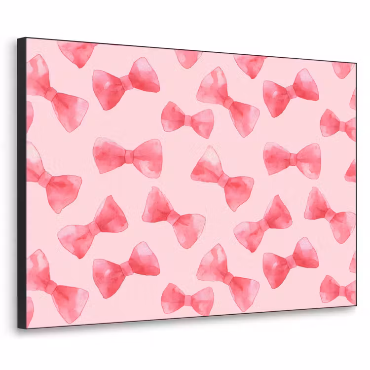 Art Frame - Strikken - Aquarel - Roze — 1