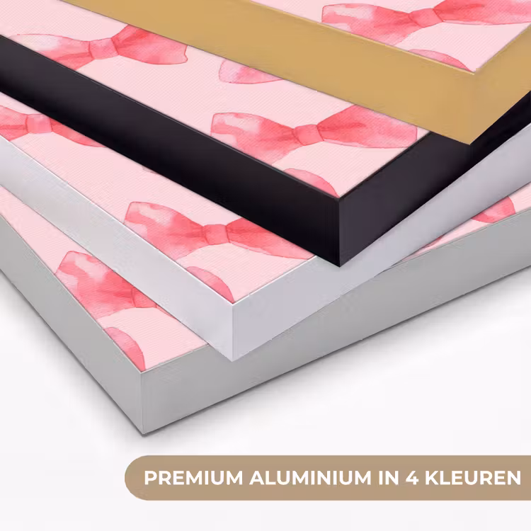 Art Frame - Strikken - Aquarel - Roze — 5