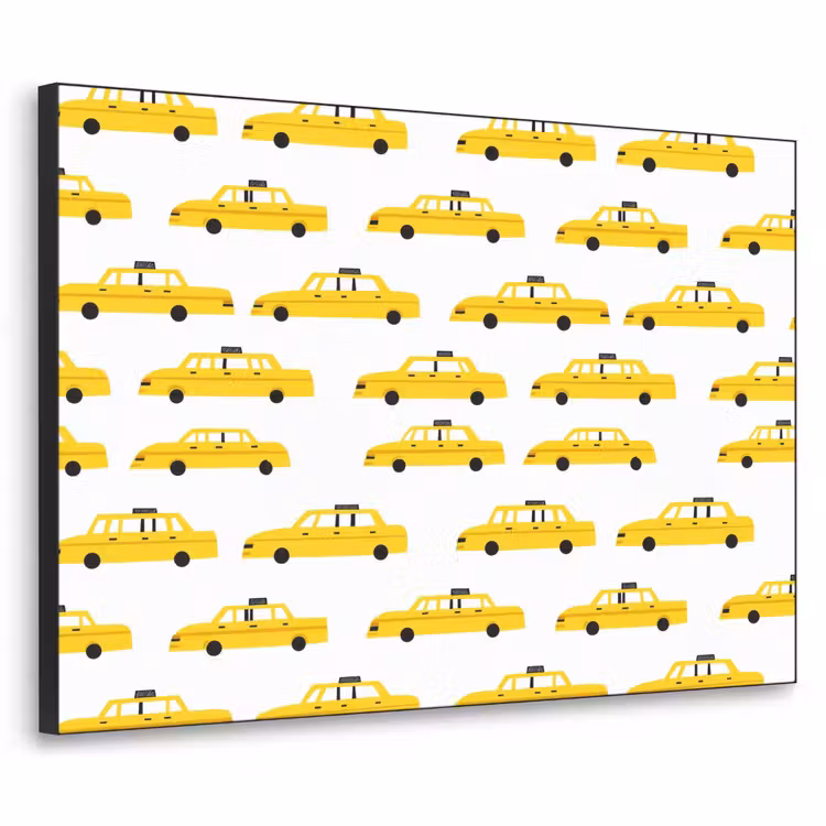 Art Frame - Taxi - Iconisch - Geel — 1