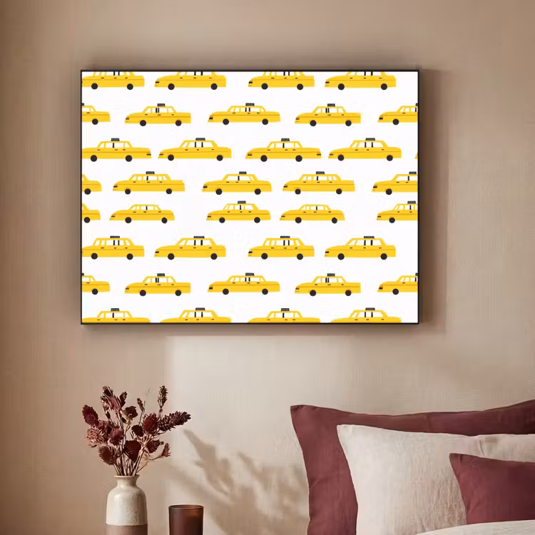 Art Frame - Taxi - Iconisch - Geel — 2