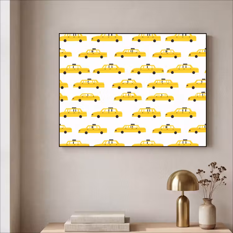 Art Frame - Taxi - Iconisch - Geel — 3