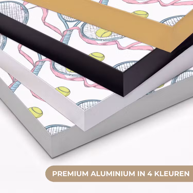 Art Frame - Tennis - Strikken - Kleurrijk — 5