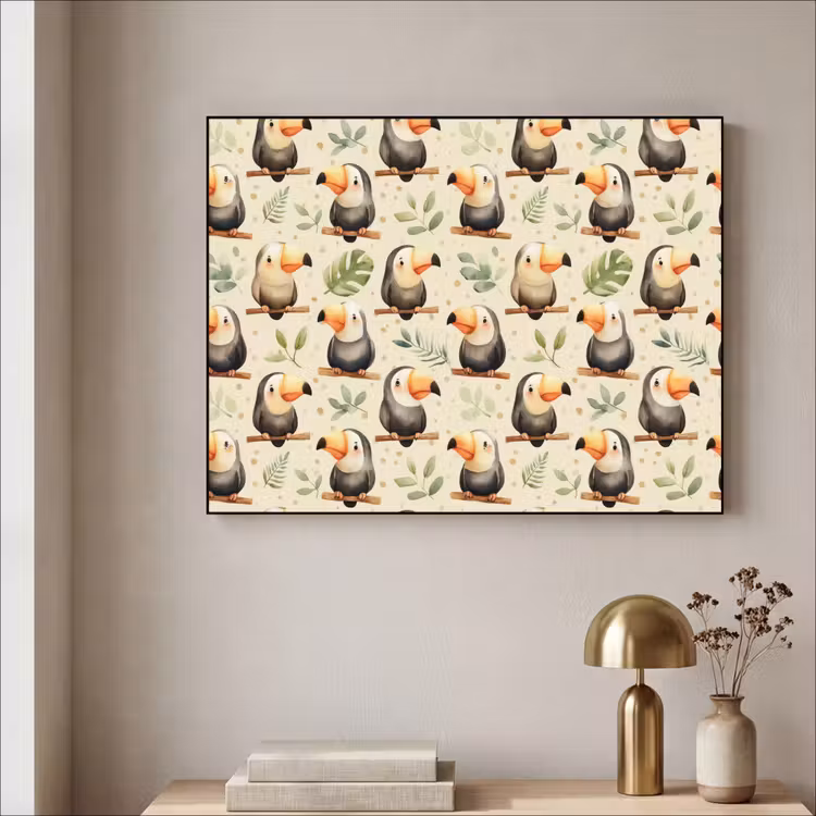 Art Frame - Toekans - Exotisch - Kleurrijk — 3