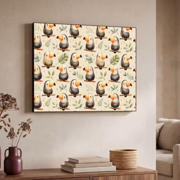 Art Frame - Toekans - Exotisch - Kleurrijk — 4