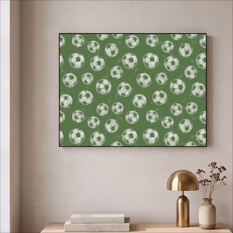 Art Frame - Voetbal - Sport - Groen — 3