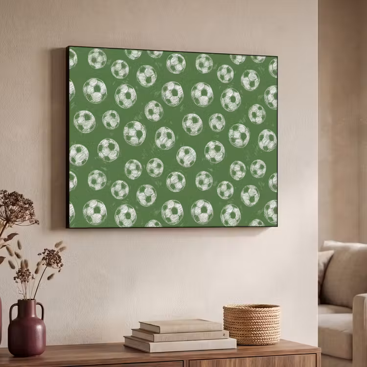 Art Frame - Voetbal - Sport - Groen — 4