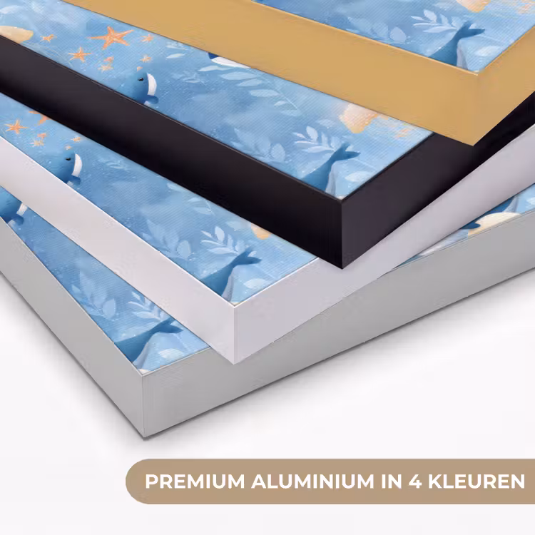 Art Frame - Walvissen - Oceaan - Blauw — 5