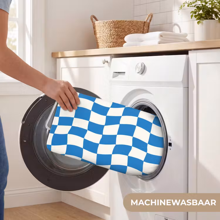 Badmat - Golvend - Patroon - Blauw — 7