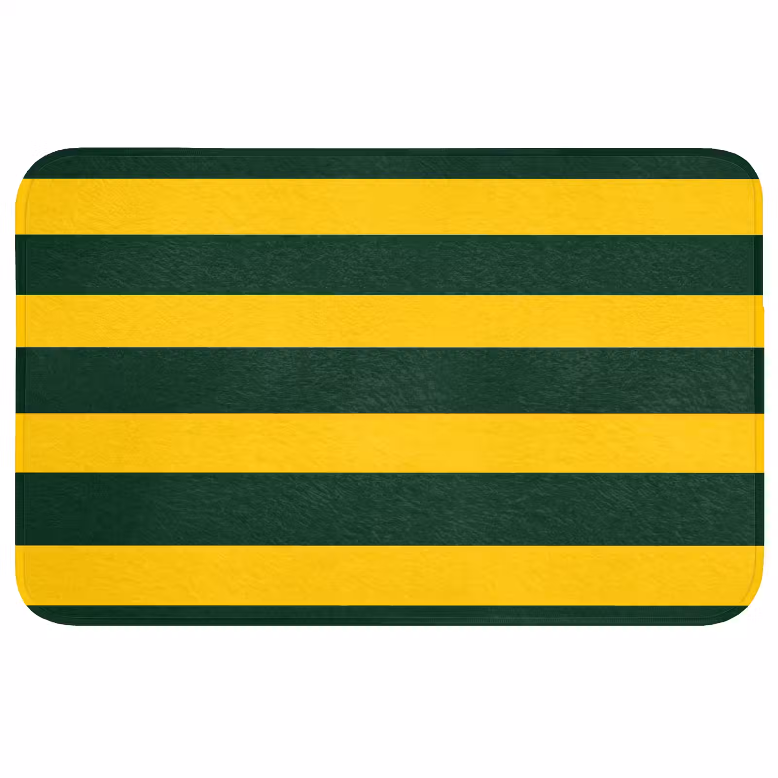 Badmat - Klassiek - Strepen - Groen — 1