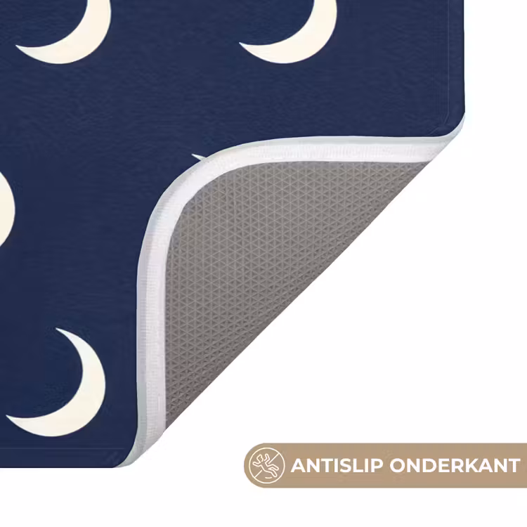 Badmat - Patroon - Manen - Blauw — 3