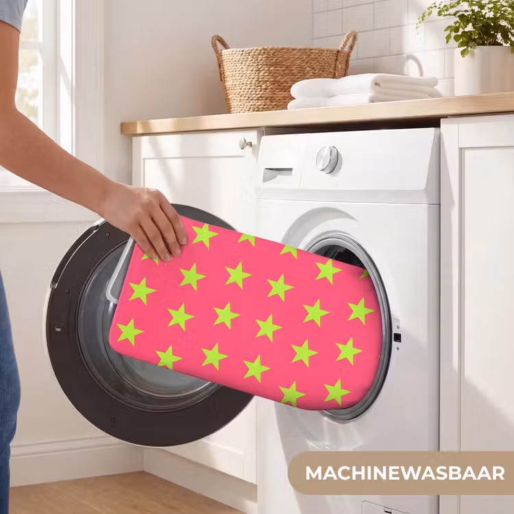 Badmat - Sterren - Patroon - Roze — 7