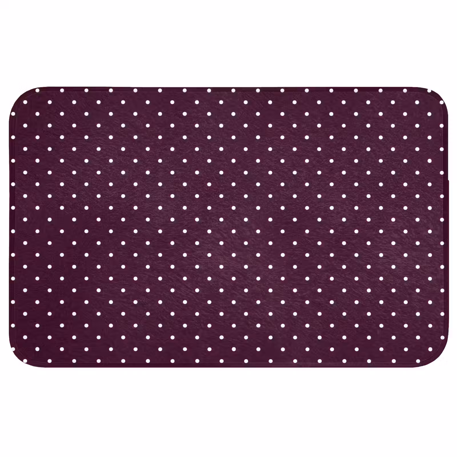 Badmat - Stippen - Modern - Paars — 1