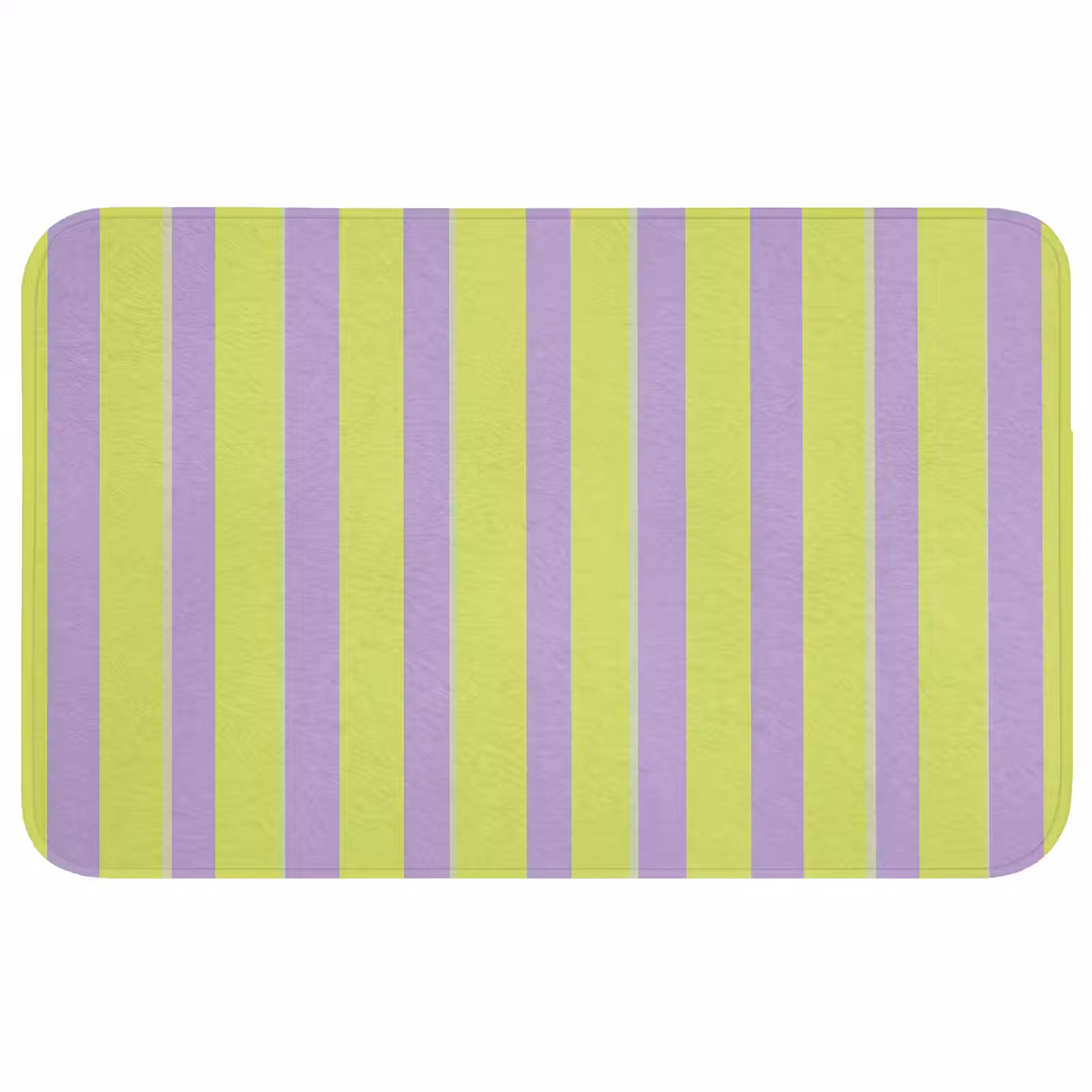 Badmat - Strepen - Patroon - Groen — 1