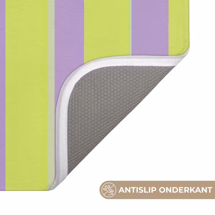 Badmat - Strepen - Patroon - Groen — 3