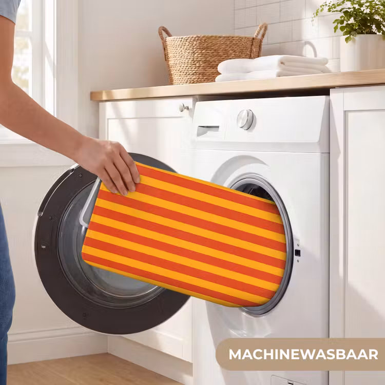 Badmat - Strepen - Patroon - Oranje — 7