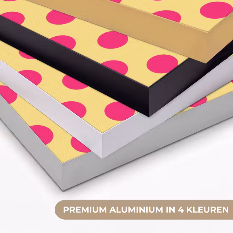 Art Frame - Roze - Stippen - Geel — 5