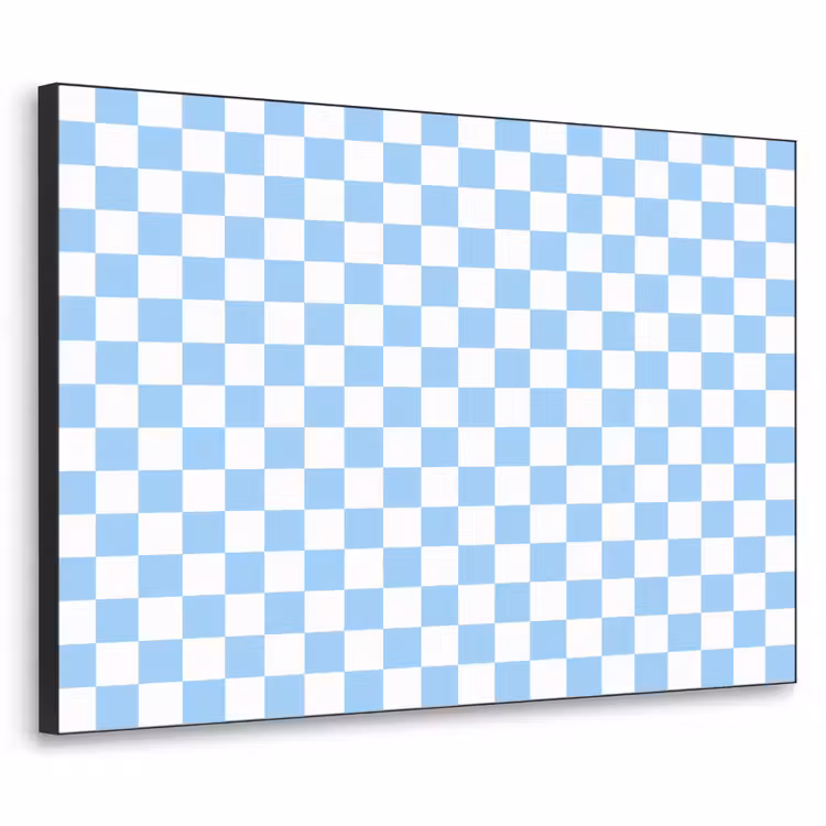 Art Frame - Schaakbord - Klassiek - Blauw — 1